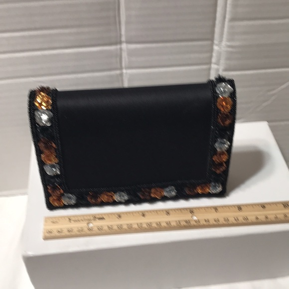 Carla March clutch with fabric strap - Picture 2 of 8